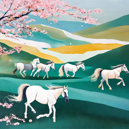 木兰辞 - AI 音乐作品封面